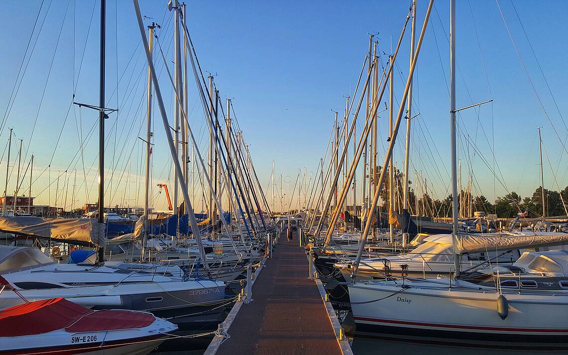 yachthafen ostsee liegeplatz