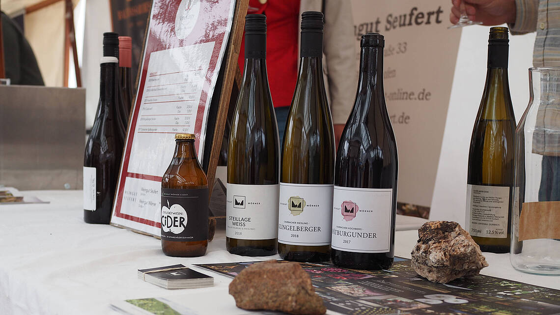 Aussteller Stand auf dem Vinekings Event