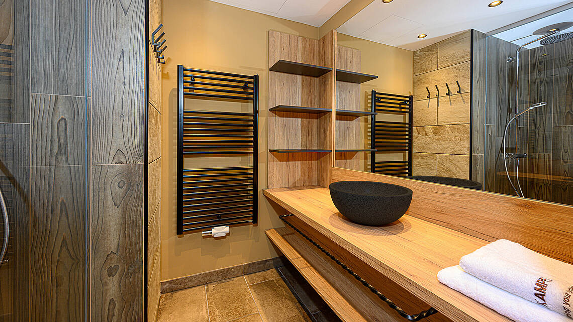 Badezimmer im Superiorzimmer